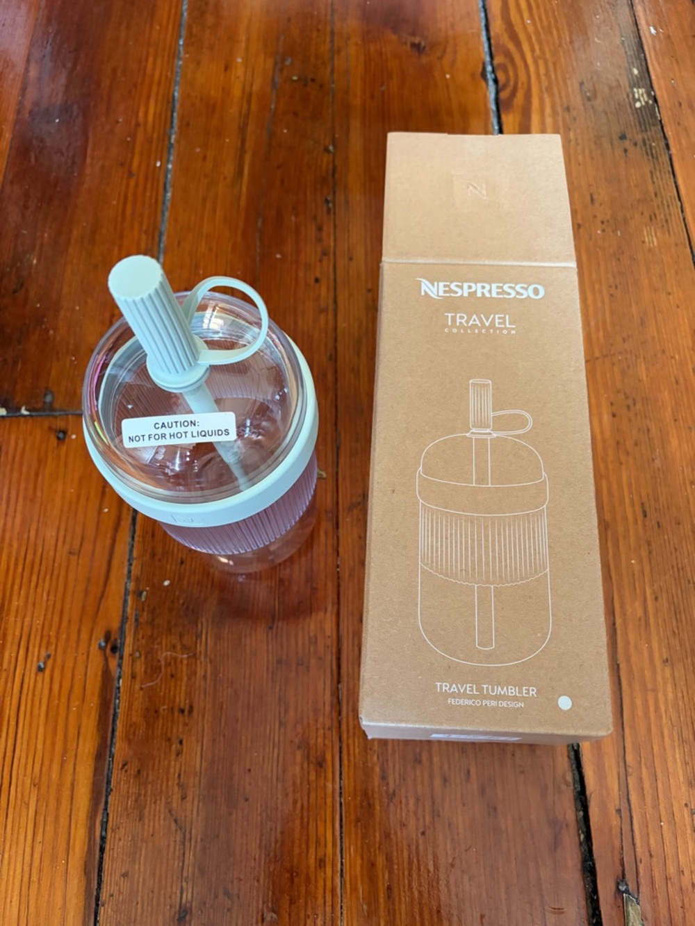 Nespresso Travel Tumbler -  Aquamarine